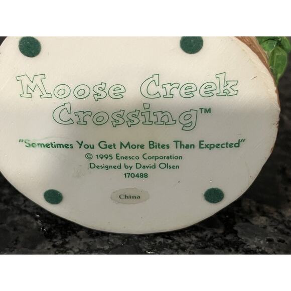 Enesco Moose Creek Crossing “Sometimes You Get More Bites…” 1995 #170488 - Picture 6 of 7
